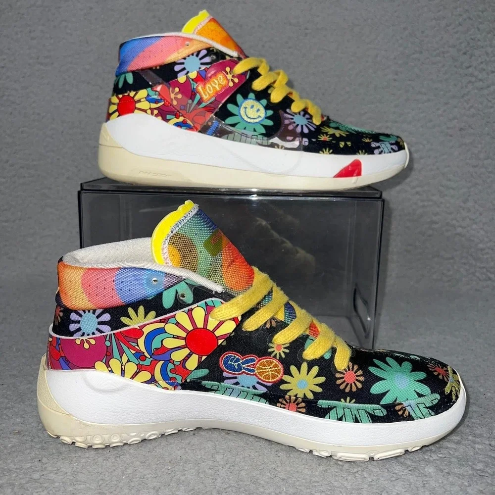 Nike Zoom KD 13 Easy Money Sniper Sneakers Mens 8‎ Womens 9.5 Floral CDA0895-900